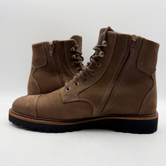Samuel Hubbard Mens Uptown Maverick Boot US 9 Wide EU 42.5 Brown Nubuck NIB - Picture 7 of 13
